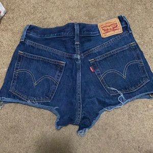 LEVIS 501 Shorts 26 Dark Wash